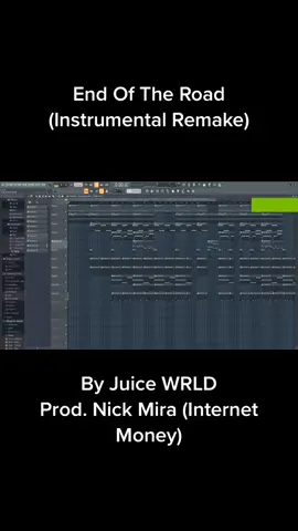 End Of The Road Instrumental remake by me lol