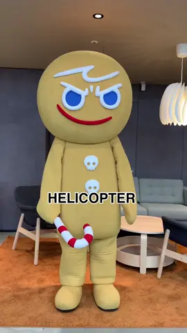 So…it’s a trend right? 이게 유행이라며…? #🚁 #helicopter #cookierun #쿠키런 #Gingerbrave