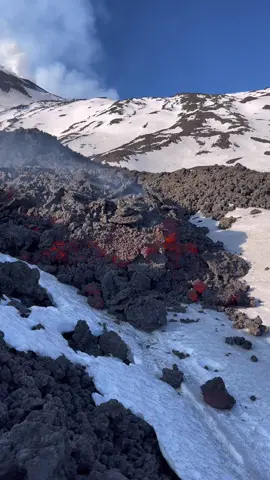 Volcan Etna Éruption #etna3340 #etna #sicile #eruption #volcan 