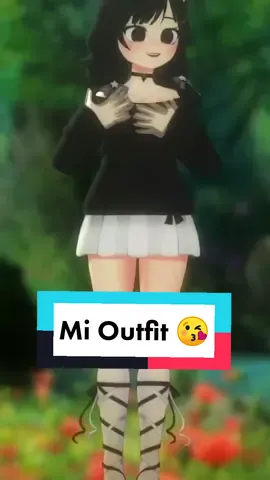 Cuantos puntos le dan a mi Outfit? 👁️ #nimu #nimuvt #vtuber #twitchstreamer #fyp 