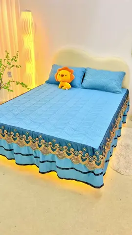 How to choose the right bed skirt for you bed?💕#bedding#bedskirt#nice#share#beddingsets#homedecor#tiktokmademdbuyit#xunying 