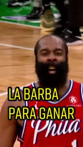 ¡LA BARBA PARA GANAR! ¡Como en los viejos tiempos! El triple de Harden para hacerse con la victoria en el Game 1. #TiempoDePlayoffs #Harden #thebeard #sixers #celtics #NBA #playoffs