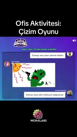 Ofis aktivesi olarak oynadığımız gartic phone çizim oyununda Adana'ya ışınlandık 😎 🌞 #ofis #oyunşirketi #ofisaktivitesi #garticphone #gartic #çizimoyunu #oyun #beniöneçıkart #yazılımşirketi 
