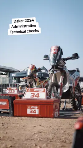#dakar2024 Technical and Administrative checks in #Alula 