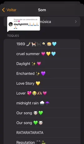 Respondendo a @sofia💗 Sofia eu te amo muito viu 🫶🏼😭💗 #taylorswift #daylight #lover#talorsversion 