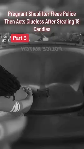 Pregnant Shoplifter Flees Police Then Acts Clueless After Stealing 18 Candles 