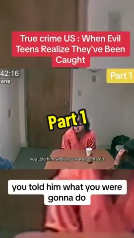 True crime US : When Evil Teens Realize They've Been Caught#crime #crimestories #truestory #killer #murder #case #viral #fyp 