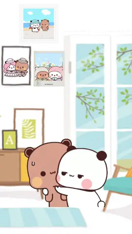 Bubu et Dudu aiment les bisous 🐼💘🐻 #bubududuforever #bubududulovestory #bubududu 