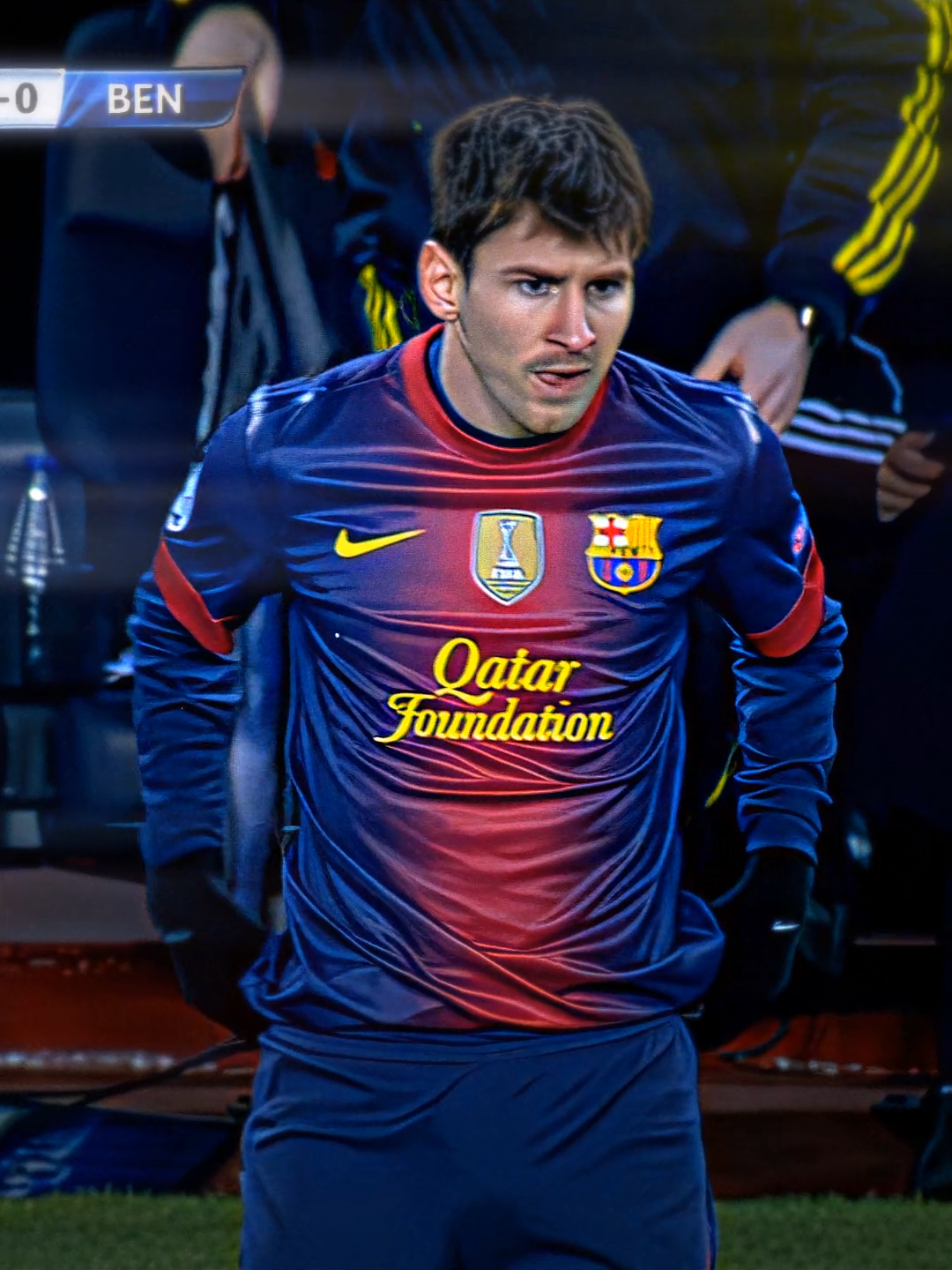 1 Vs 9... #hypermessi #messi #barcelona #viral #fyp #kurtenes