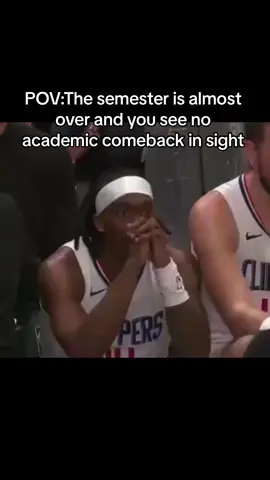 I’m finished#semester #academiccomeback #cooked #imcooked #NBA #nbamemes #laclippers #foryou #foryoupage #fypシ゚viral 
