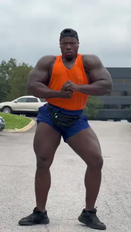 When you see gains in the mirror 🕺🏾💪🏾 • • • #funny #dance #happy #muscle #gains 