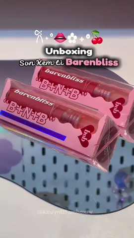 Son toàn màu xinh 😍✨🫰🏻 #sonbarenbliss #viral #tiktok #unbox #goclamdep #sonkemlibarenbliss #swatchson #lipstick #barenbliss #reviewlamdep #makeup #sonmoi #fyp