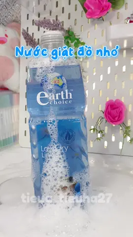 nước giặt đồ nhà earth nè #nuocgiatdo #nuocgiatdochip #greenbox_nhacua #earthchoice #greenbox #nuocgiatdolot_earthchoice #viral #tieuha27 #review 