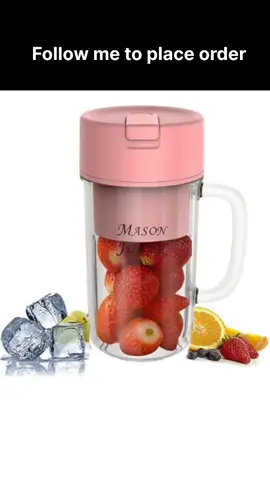 Mason Portable Mini Juicer Blender With Straw Cup | Juicer Portable Outdoor Juicing Cup | Home Mini Cordless Juicer (random Color)#foryoupage #foryoupageofficiall #toptrend #toptrend #toptrend #reels__tiktok #traveltiktok #toptrend #householditems #householditems #householdgoods #viraltiktok #essential #KitchenHacks #kitchenware #kitchengadgets #minijucier #portablejucierblender 