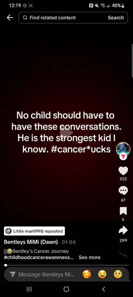 Press a few buttons. ❤️❤️. #fypage #fypシ゚viral #follow #fyp #tiktok #helpmehelpyou #childcancerawareness #childcancer #cancerfighter #cancersucks #youmatter #lovewins 