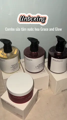 Combo sữa tắm siêu thơm, còn có quà tặng nữa mà chỉ hơn 200 cá ngại gì không thử 😆. #ngotulinh #sữatamgraceandglow #unbox 