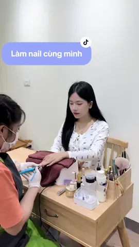 Đi làm nail để cho tay xinh yêu #xuhuong #conghuongtunek #foryou #nail 