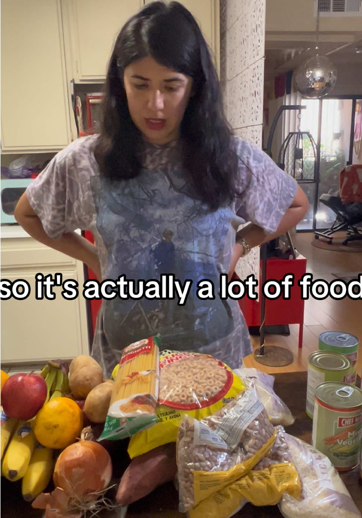 Adventures of the Fun-employed.  #foodbank #unemployed #FoodTok #LosAngeles #lafood #foodhaul 