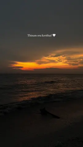 Thinam oru kavithai!🖤#dhinamorukavithai #agartumsaathho #tamilversion #lovesong #healing #sunsets #beach #fyp #fyppppppppppppppppppppppp #viraltiktok #viralvideo #aesthetic #fypシ゚viral #fyp #fypシ #🖤 