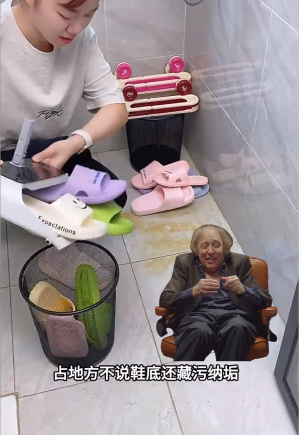 Try this slipper rack with me It can be fixed in one day It looks like you can only put one pair You can put three pairs #doug #goodtouse #nottomention 