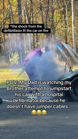 The Lambo Caught Fire😂😂😂 #comedy #viral #hospital #fyp