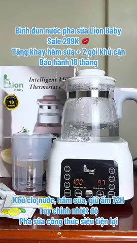 Sale bình đun nước pha sữa Lion Baby. Săn đi các mẹ #cocaxinchao0 #binhdungnuoc #binhdunnuocphasua #binhdunnuocgiunhiet #binhdunsieutoc #lionbaby 