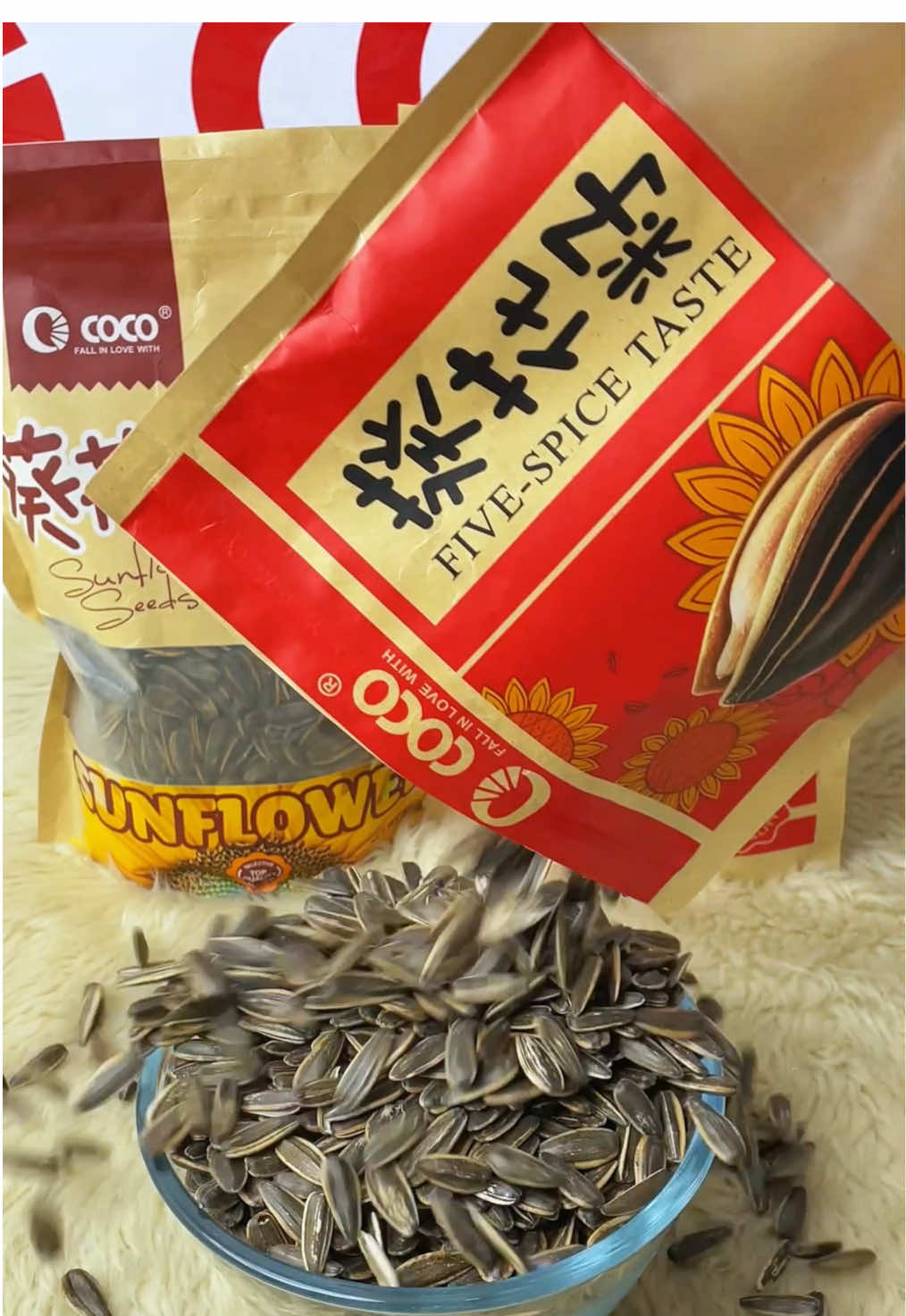 Our COCO 500g Sunflower Seeds are both delicious & nutritious! These seeds have a rich tasty flavor, making them perfect as snacks 😍 Try it now! #cocofood #cocofoodph #sunflowerseeds #snacks #fyp #cocosunflowerseeds500g #cocosunflowerseed #sunflowerseed 