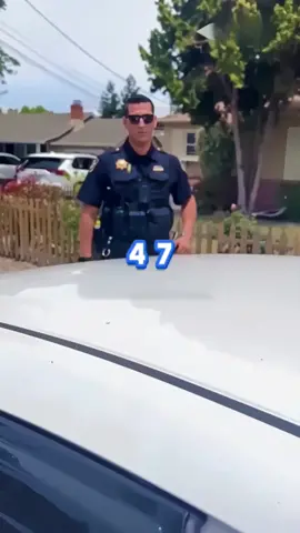 Cops Pull Up On Innocent Civilian #cops #police #copsoftiktok #policeofficer 