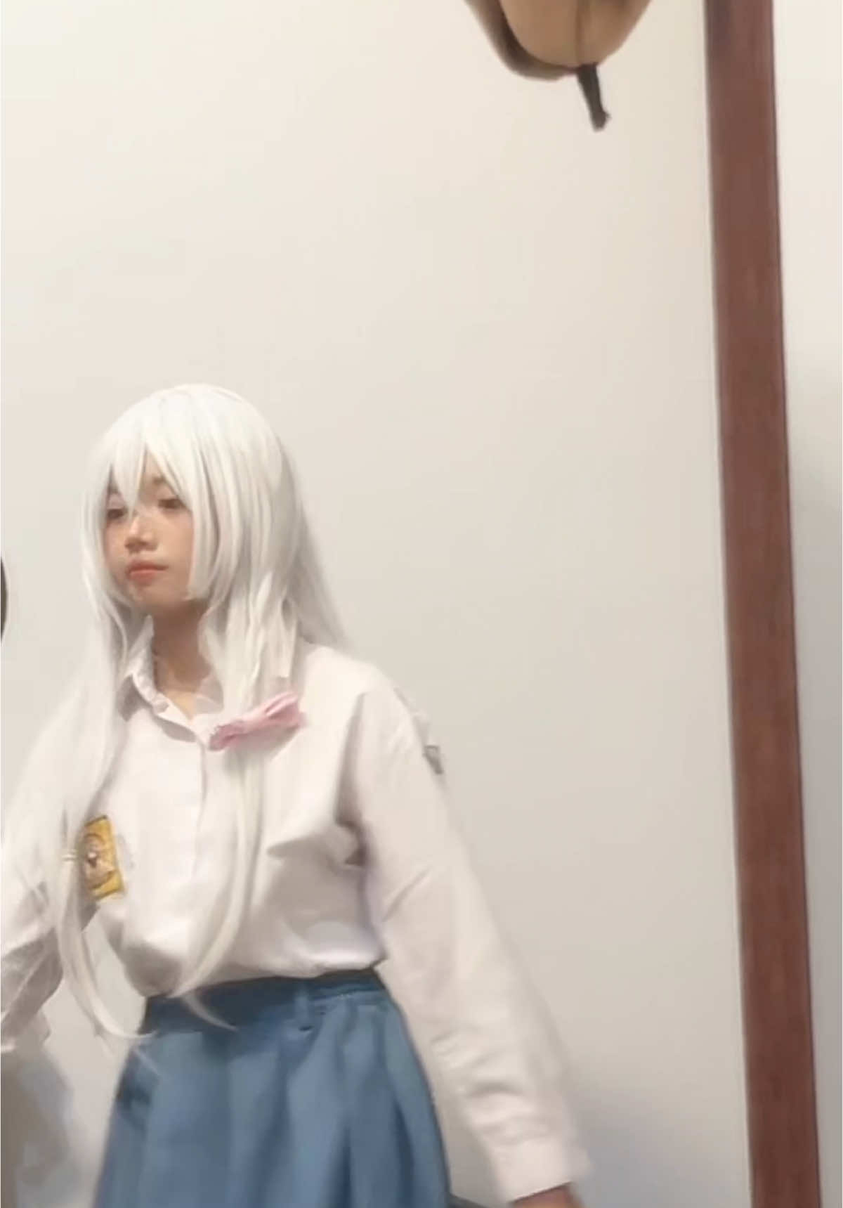 ini vid lama pls coy😭🫵 IYA TAW ITU BAJU SMP ROK SMA AHHAHAH #elainacosplay#thejourneyofelaina#majonotabitabi#elaina 
