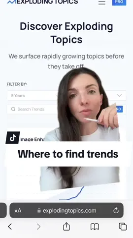 Exploding Topics can help you find trending brands, keywords, and topics. Great for marketing insights, content creation, product innovation and advertising.  #marketing #marketingtips #brandbuilding #branding #SmallBusiness #businesstips #marketresearch #advertising