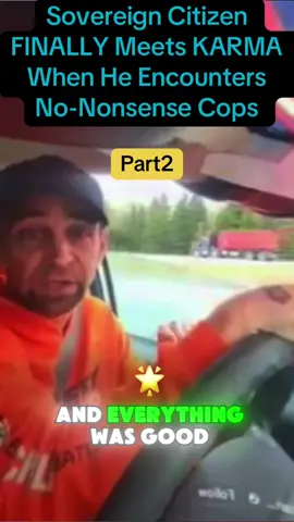 Sovereign Citizen FINALLY Meets KARMA When He Encounters No-Nonsense Cops #part2  #cops # #police #policeofficer #lawenforcementcommunity #viral #flypシ #usa_tiktok #arrested #flypシ #foryou #arrested 