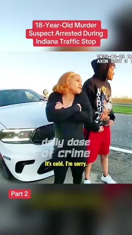 18-Year-Old Murder Suspect Arrested During Indiana Traffic Stop
