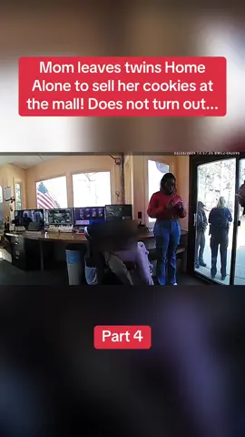 Mom leaves twins Home Alone to sell her cookies at the mall! Does not turn out...