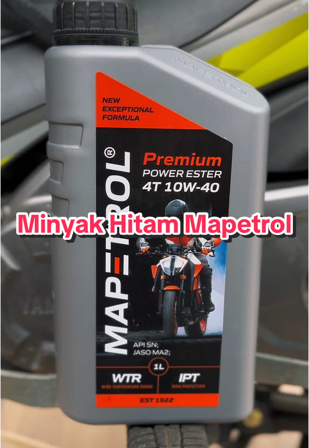 Replying to @ziqnuar Pakai Mapetrol 10W 40 #fyp #zackhash #tiktokmalaysia #fypシ #mapetrol 