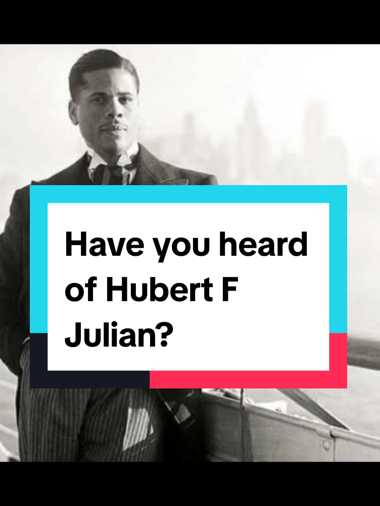 Have you ever heard of Hubert F. Julian The Black Eagle of Harlem? What do you think about his contribution to aviation safety and his legacy? Let us know your thoughts. #Hubertfjulian #theblackeagle #hubert #blackinventor #patentholder #inventor #aviation #History #blackhistoryfacts #blackhistorymonth #africanamerican #blackcommunity #blackexcellence #blackculture #BlackTikTok #fyp #kimisha03 #kimisha03forever 