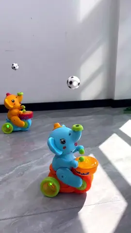 Playtime delight with the ball-blowing elephant!#toyforkids #elephant #gifts #toyforkids #elephanttoy #crawlingtoy #kidstoys #educationaltoy #giftideas #foryou #tiktokshop 