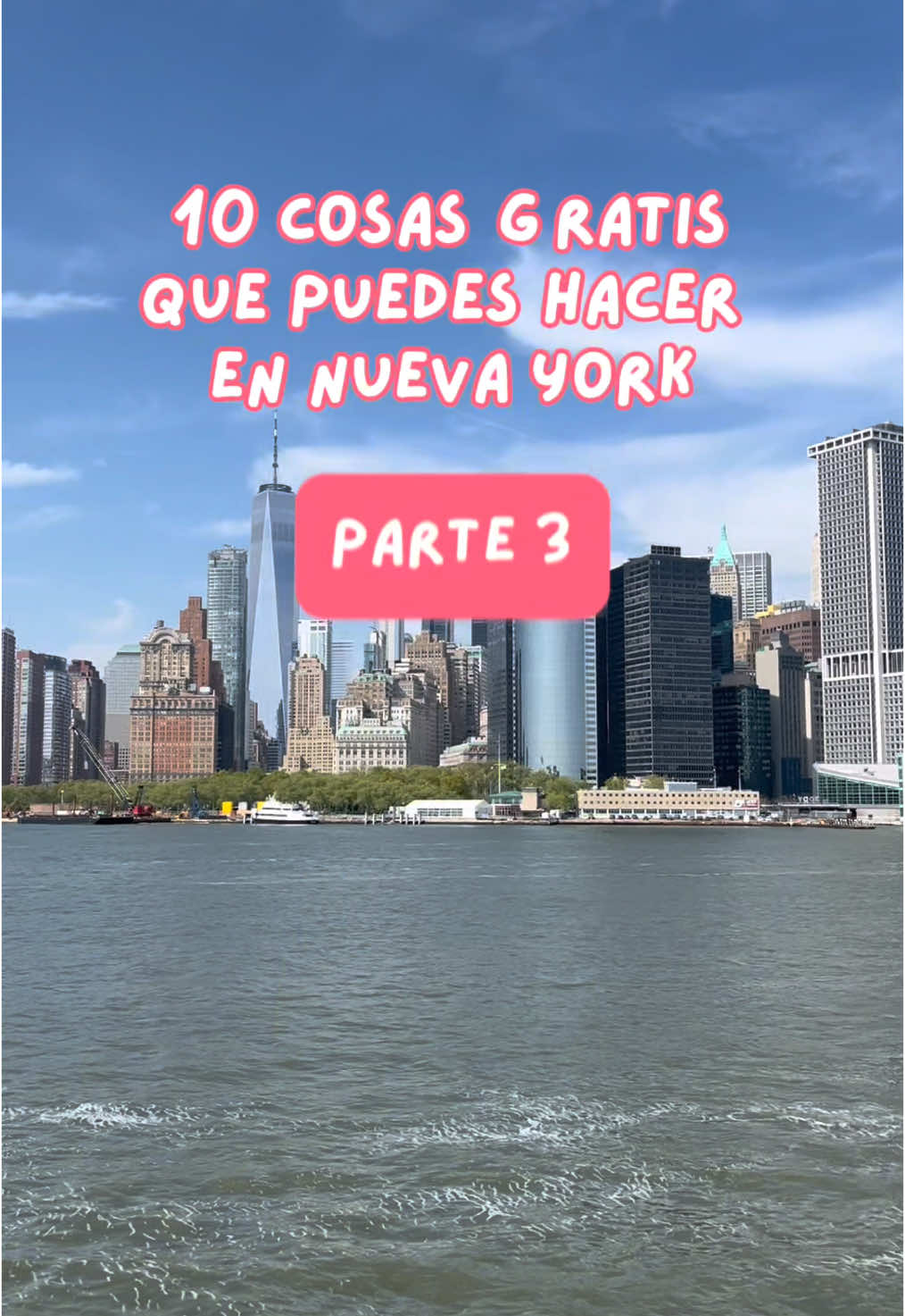 SEGUIMOS CON ESTA SECCIÓN ☺️ Más panoramas para no gastar ni un peso en tu viaje a Nueva York 🗽  #nyc #ny #nuevayork #quehacerennuevayork #newyork #quehacerennewyork 