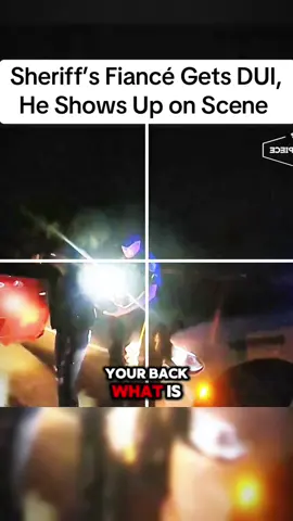 Sheriff’s Fiancé Gets DUI, He Shows Up on Scene #cops #police #copsoftiktok 