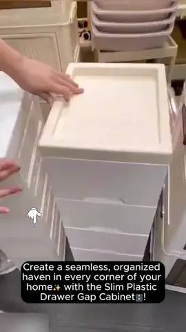 Even in a small space you have a lot to put and organize with slim drawers. #drawer #drawerorganization #slimdrawer #gapdrawer