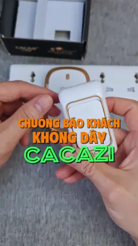 Chuông Cửa Không Dây CACAZI 36 kiểu chuông dẽ dàng lắp đặt và sử dụng #chuongcuakhongday #chuongcua #chuongcuathongminh #dientutienich 