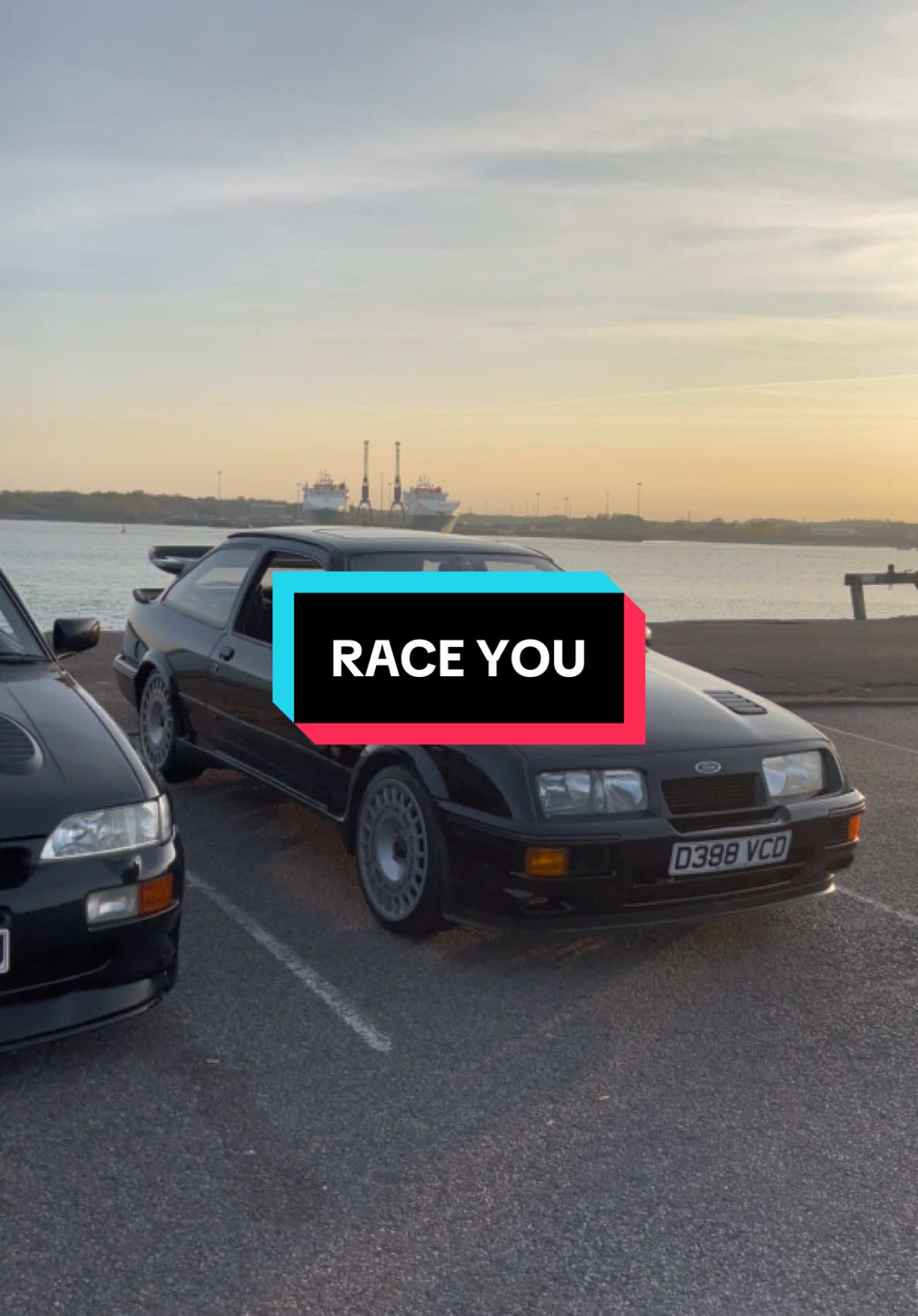 Race you around any council estate #cosworth #escortcosworth #sierrarscosworth #fordescort #ford 
