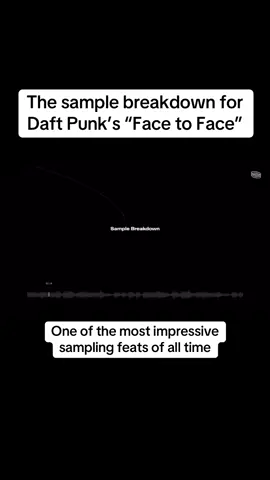 In honor of @Daft Punk’s ‘Discovery’ album turing 24 today, here’s a sample breakdown of their track “Face to Face” (🎥: @Tracklib) #daftpunk #samplebreakdown #producer #electronicmusic #housemusic 