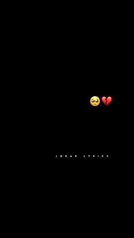 Waxaan Bartay Kali Cawayska👤💔 #somalilyrics🌺🙂🌹 #jawibila🌊❤️🌴 #apdulahijokar #jokarlyrics #somalilyrics #1millionviews 
