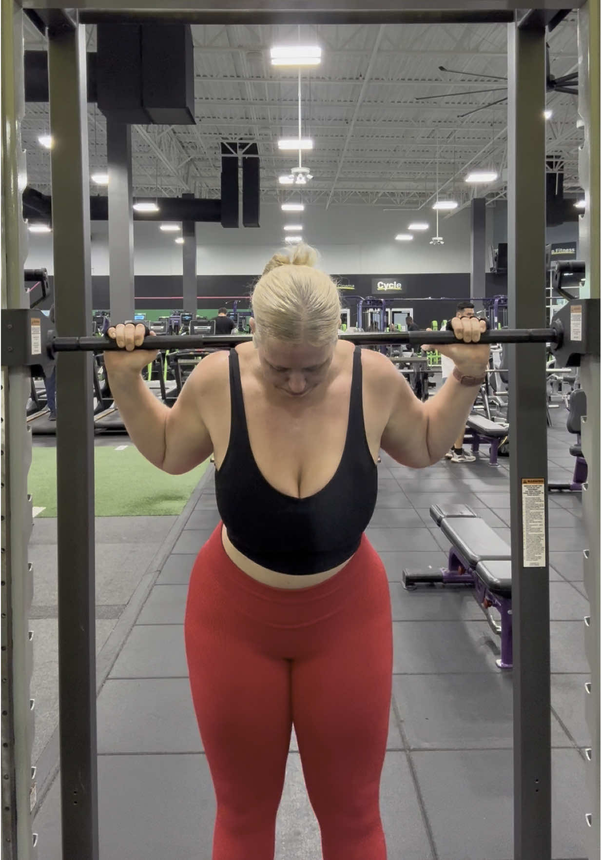 Getting those gains 💪 #WorkoutMotivation #GymLife 
