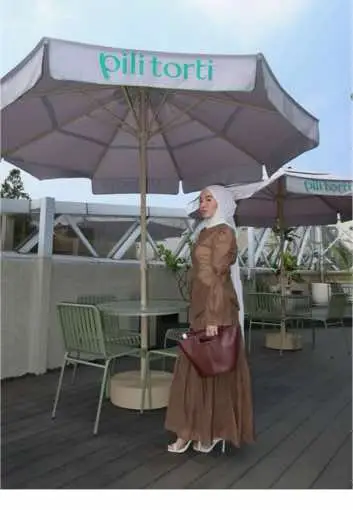 @Welavit 🤎🤎🤎 #outfitinspo  #ootdhijab 