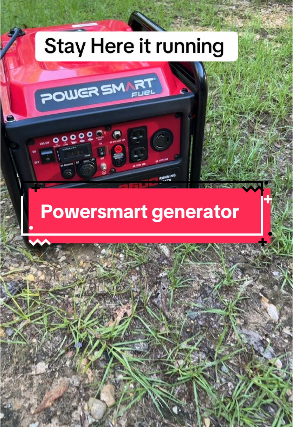 Powersmart 4400 watt generator #generator #powersmart #portablepower #powerpoutage #tiktokshop 