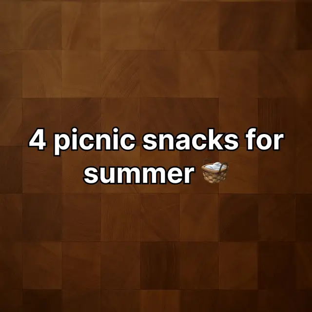 Try these for your next outdoor gathering! Tag who you're taking on a picnic this weekend 🌞 #picnicfood #summerrecipes #Foodie #alfresco #picnicideas 