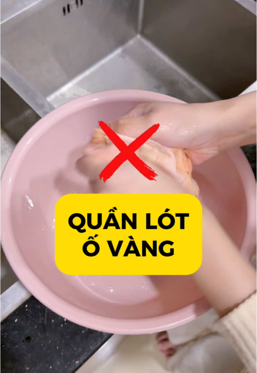 Nguyên nhân khiến quần lót ố vàng #trending #foryou 