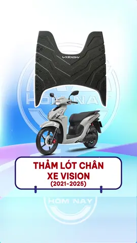 Thảm lót chân xe Vision đời từ 2021-2025 - Phụ kiện xe | Xe Hôm Nay | #xehomnay #xemayhomnay #honda #phukienxemay #thamlotcha #vision 