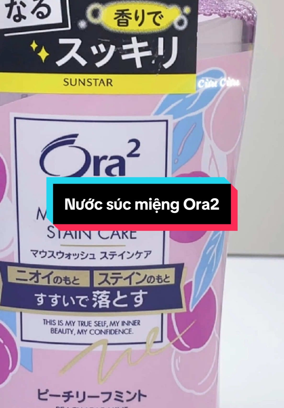 3 mùi thơm mê, sạch sâu chỉ 20s. Nhỏ nhưng 'có võ' nha! #ora2 #nuocsucmiengNhat #chamsocrangmieng #reviewNhatBan #CuucuuReview